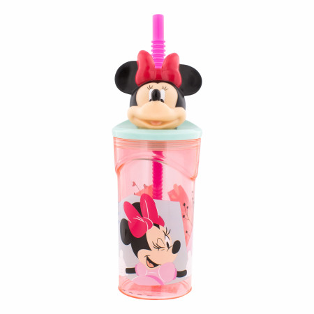 Minnie Mouse 3D Straw Tumbler